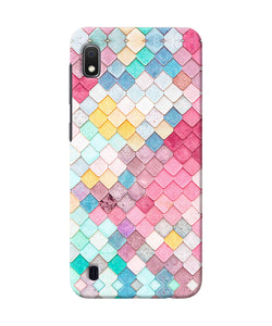 Colorful Fish Skin Samsung A10 Back Cover