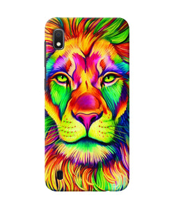 Lion Color Poster Samsung A10 Back Cover