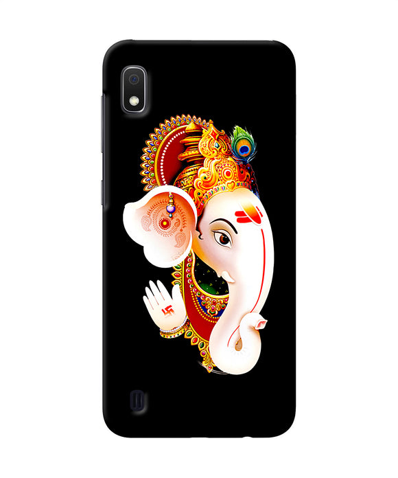 Lord Ganesh Face Samsung A10 Back Cover