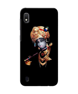 Lord Krishna With Fluet Samsung A10 Back Cover