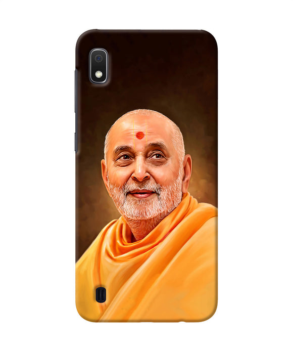 Pramukh Swami Painting Samsung A10 Back Cover