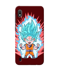 Goku Little Character Samsung A10 Back Cover