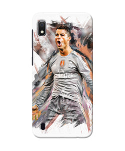 Ronaldo Poster Samsung A10 Back Cover