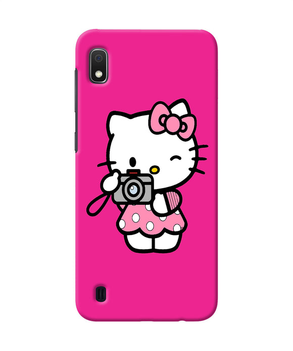 Hello Kitty Cam Pink Samsung A10 Back Cover