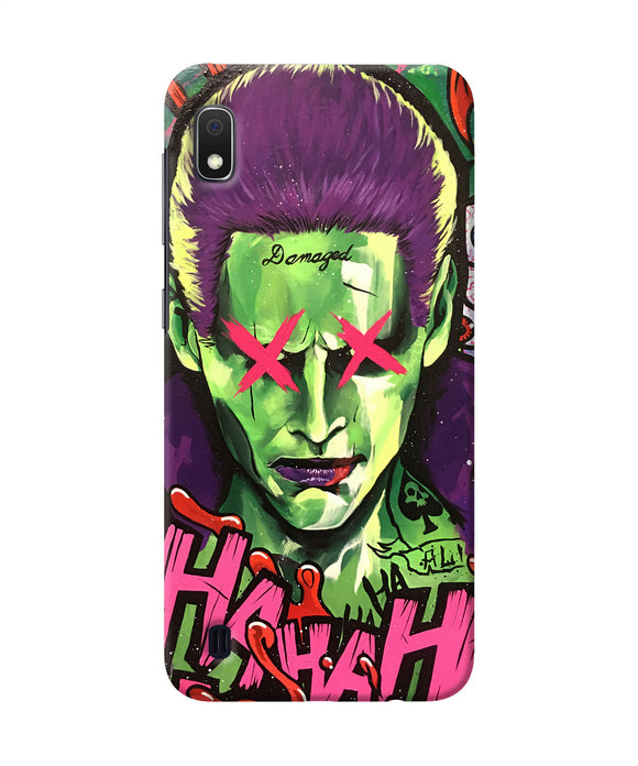 Damaged Joker Anim Samsung A10 Back Cover