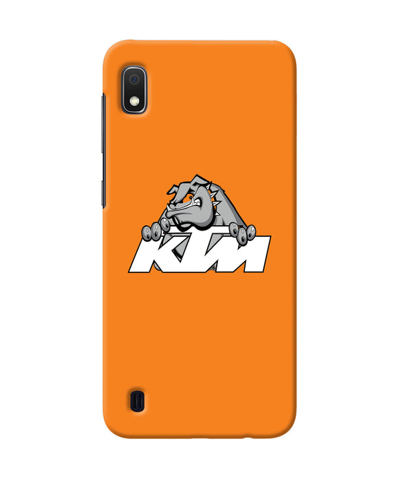 Ktm Dog Logo Samsung A10 Back Cover