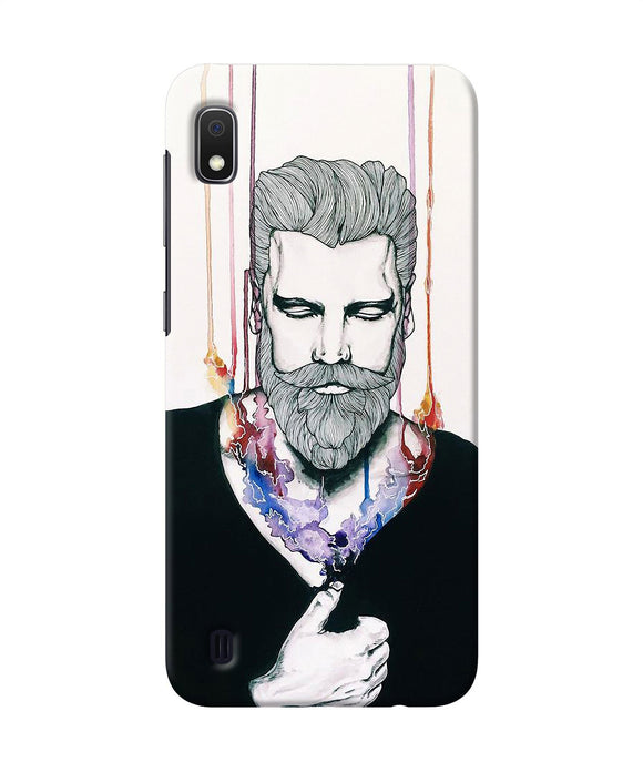 Beard Man Character Samsung A10 Back Cover