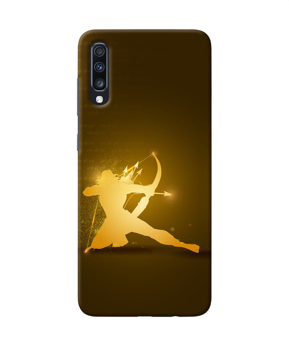 Lord Ram - 3 Samsung A70 Back Cover