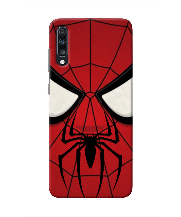 Spiderman Face Samsung A70 Real 4D Back Cover