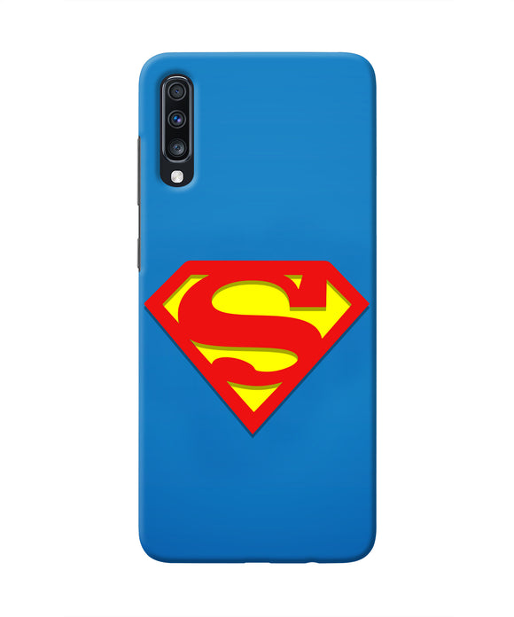 Superman Blue Samsung A70 Real 4D Back Cover