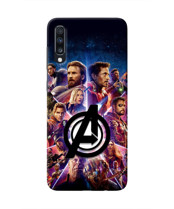 Avengers Superheroes Samsung A70 Real 4D Back Cover
