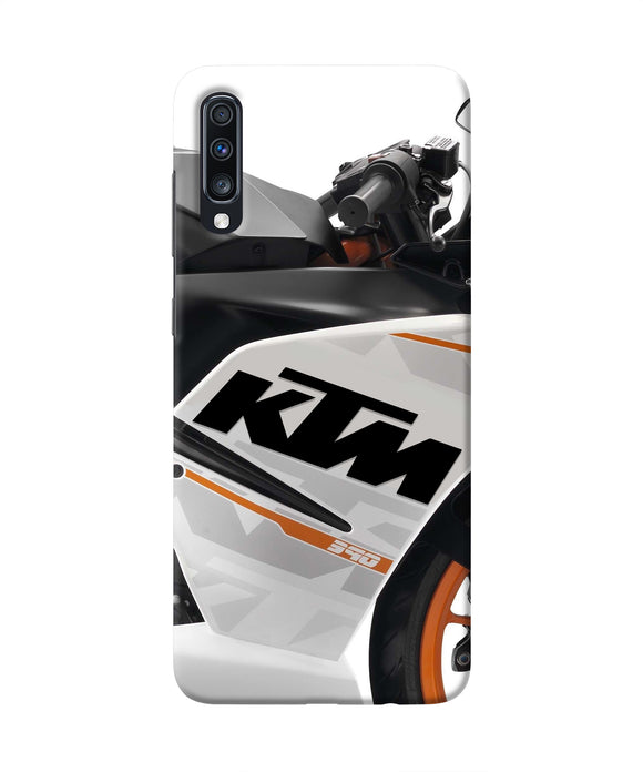 KTM Bike Samsung A70 Real 4D Back Cover