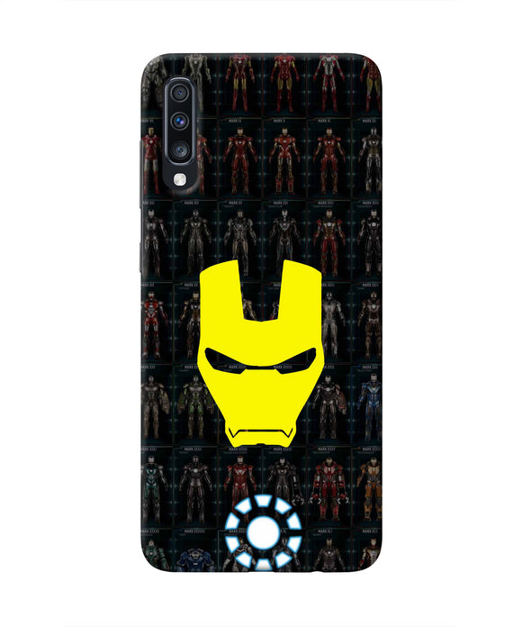 Iron Man Suit Samsung A70 Real 4D Back Cover