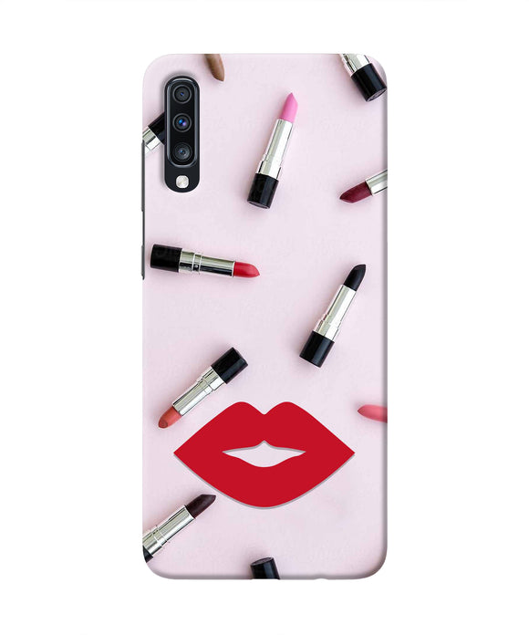 Lips Lipstick Shades Samsung A70 Real 4D Back Cover