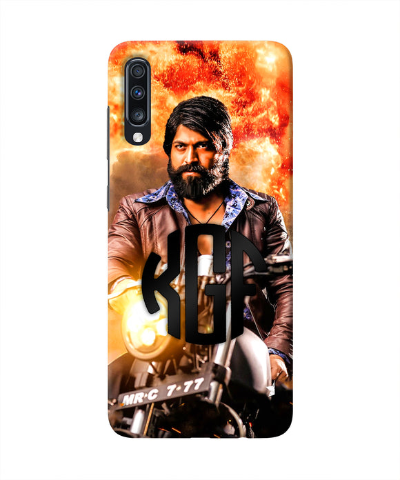 Rocky Bhai on Bike Samsung A70 Real 4D Back Cover