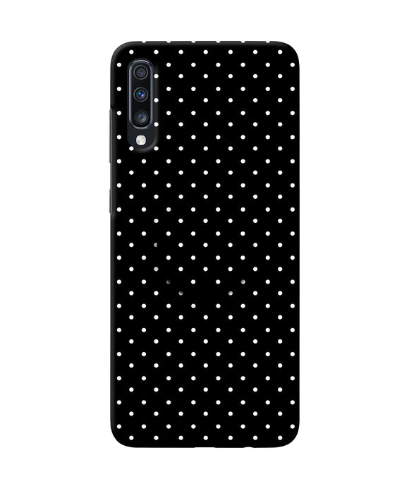 White Dots Samsung A70 Pop Case