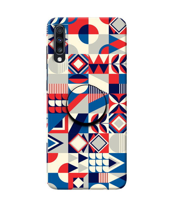 Colorful Pattern Samsung A70 Pop Case