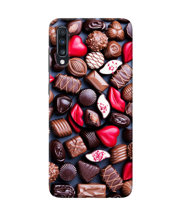 Chocolates Samsung A70 Pop Case