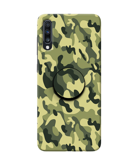 Camouflage Samsung A70 Pop Case