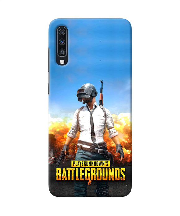 Pubg Poster Samsung A70 Back Cover