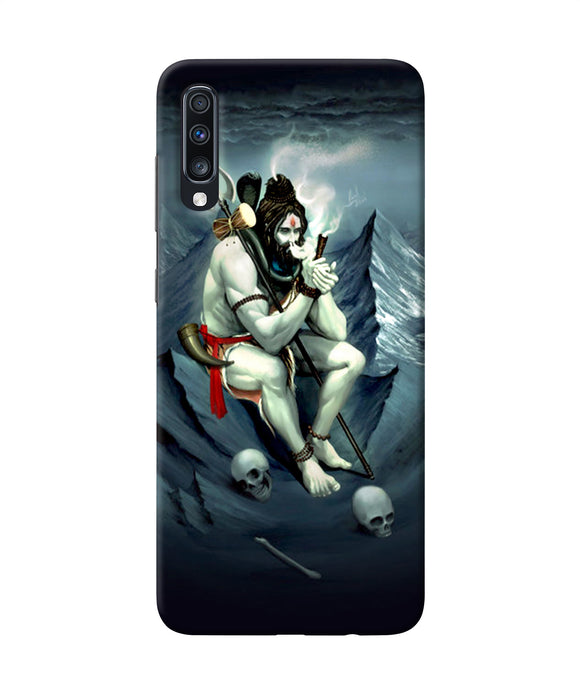 Lord Shiva Chillum Samsung A70 Back Cover