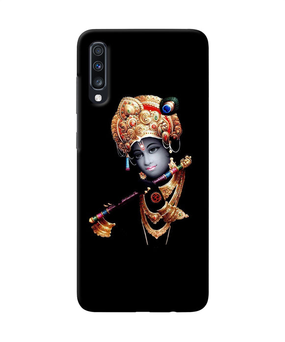 Lord Krishna With Fluet Samsung A70 Back Cover