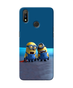 Minion Laughing Realme 3 Pro Back Cover