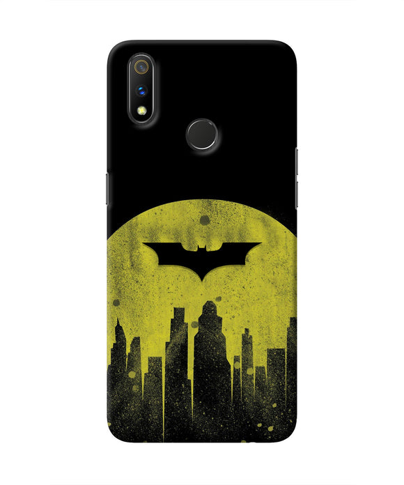 Batman Sunset Realme 3 Pro Real 4D Back Cover