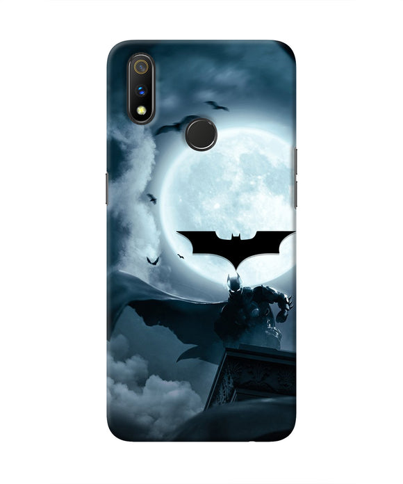 Batman Rises Realme 3 Pro Real 4D Back Cover
