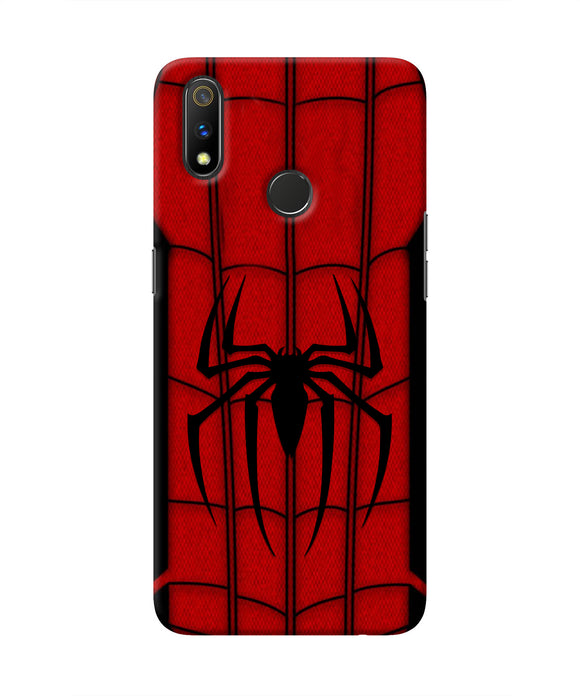 Spiderman Costume Realme 3 Pro Real 4D Back Cover