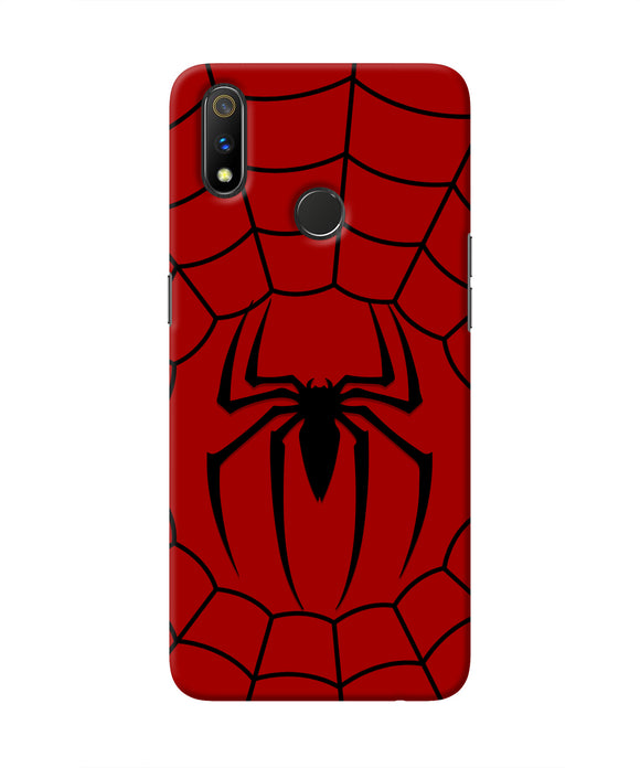 Spiderman Web Realme 3 Pro Real 4D Back Cover