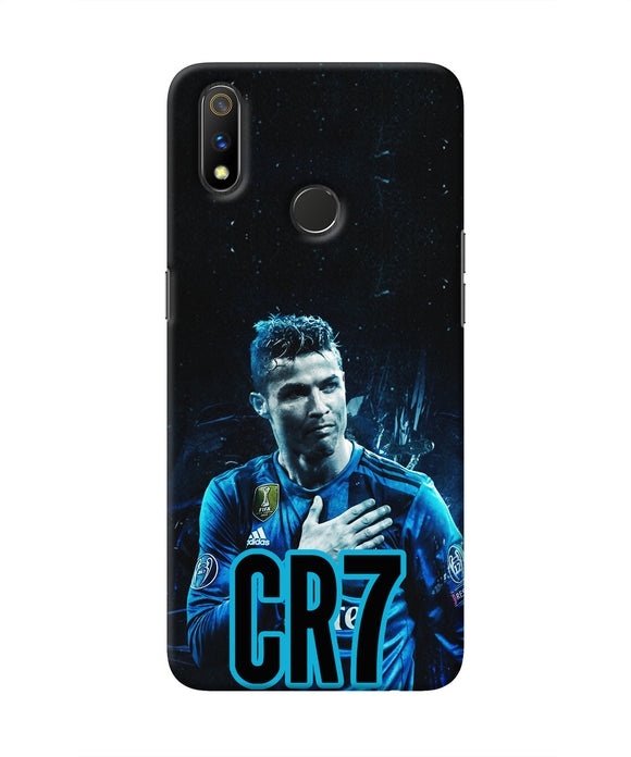 Christiano Ronaldo Blue Realme 3 Pro Real 4D Back Cover