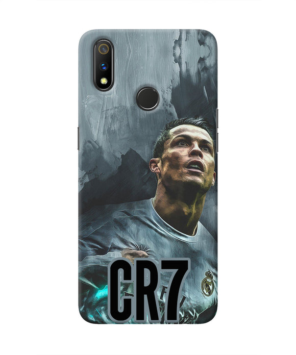 Christiano Ronaldo Grey Realme 3 Pro Real 4D Back Cover