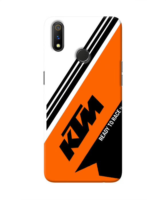 KTM Abstract Realme 3 Pro Real 4D Back Cover