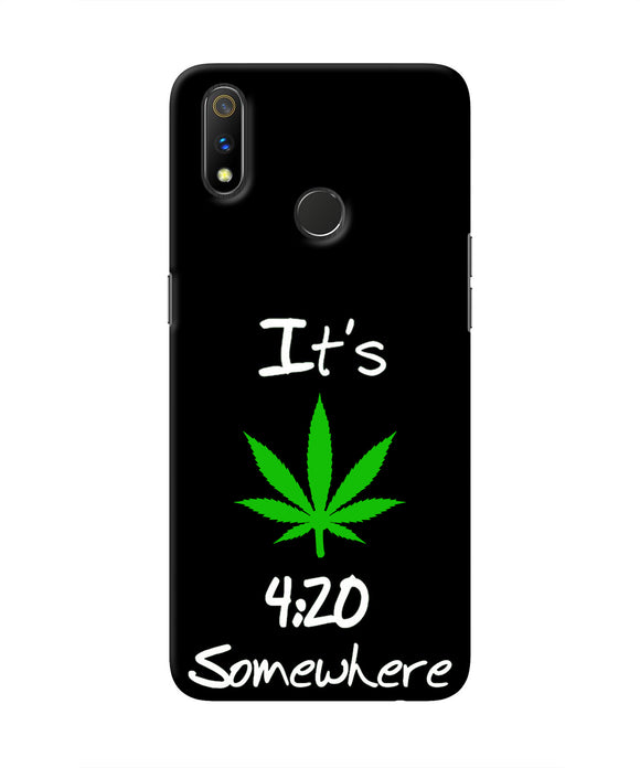 Weed Quote Realme 3 Pro Real 4D Back Cover