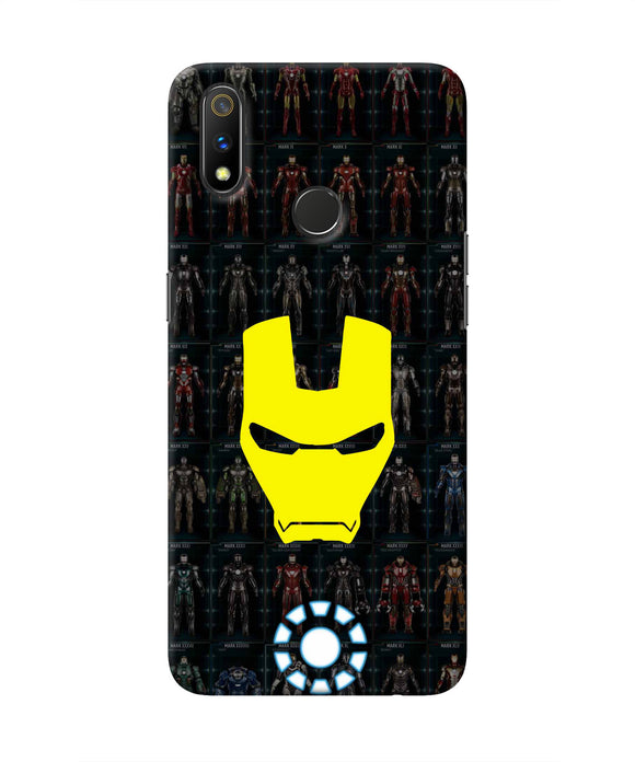 Iron Man Suit Realme 3 Pro Real 4D Back Cover