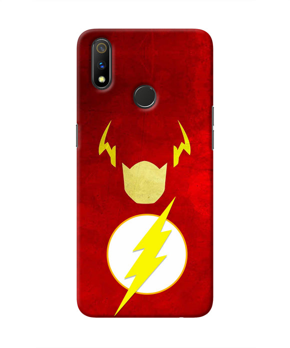 Flash Character Realme 3 Pro Real 4D Back Cover