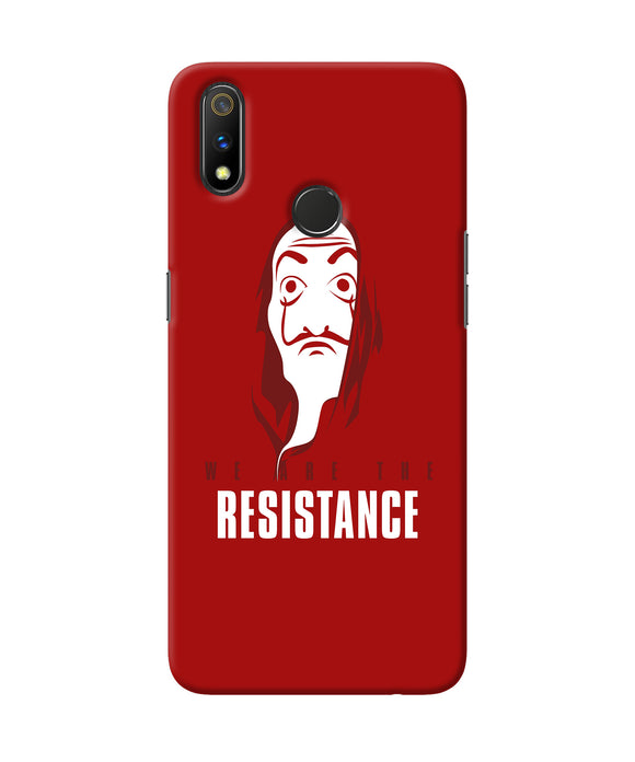 Money Heist Resistance Quote Realme 3 Pro Back Cover