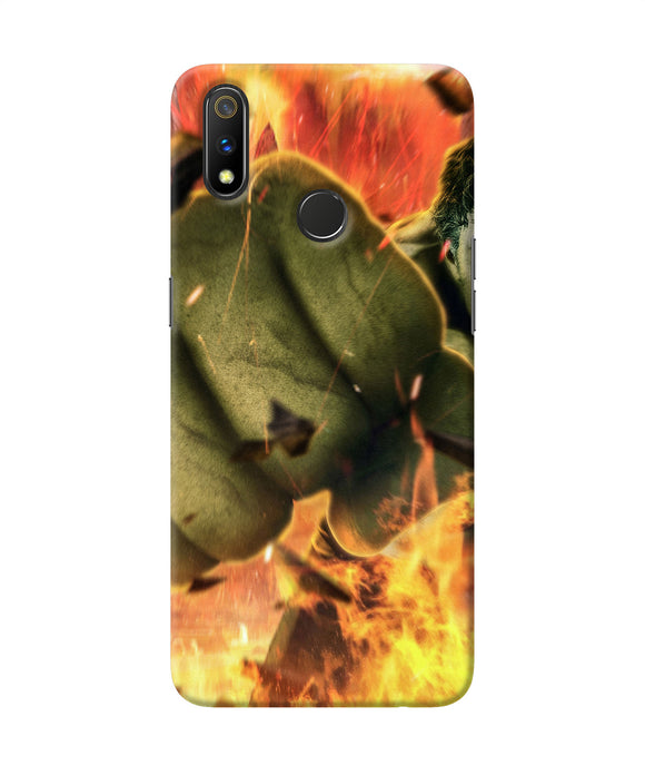 Hulk Smash Realme 3 Pro Back Cover