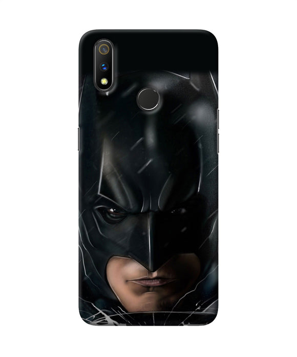 Batman Black Mask Realme 3 Pro Back Cover