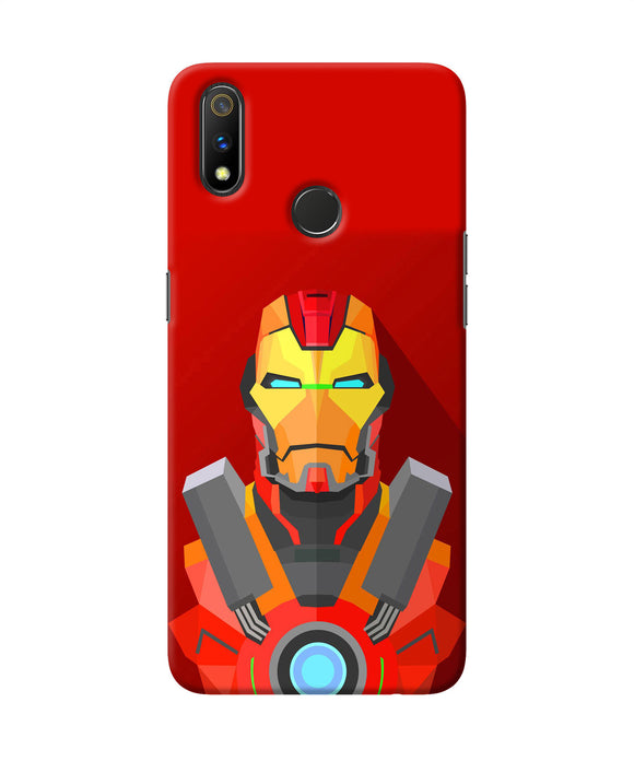 Ironman Print Realme 3 Pro Back Cover