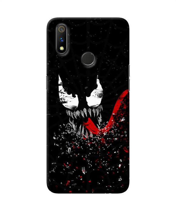 Venom Black Poster Realme 3 Pro Back Cover