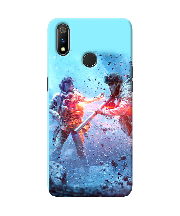 Pubg Water Fight Realme 3 Pro Back Cover