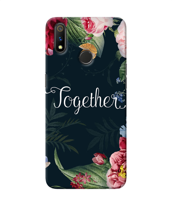 Together Flower Realme 3 Pro Back Cover