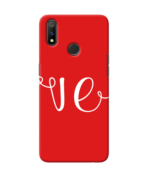 Love Two Realme 3 Pro Back Cover