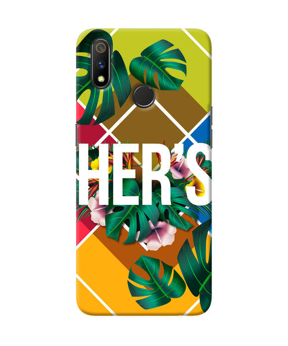 His Her Two Realme 3 Pro Back Cover