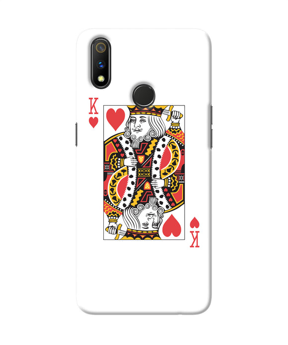 Heart King Card Realme 3 Pro Back Cover