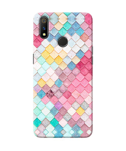 Colorful Fish Skin Realme 3 Pro Back Cover