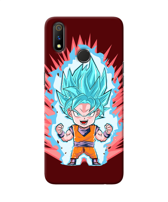 Goku Little Character Realme 3 Pro Back Cover