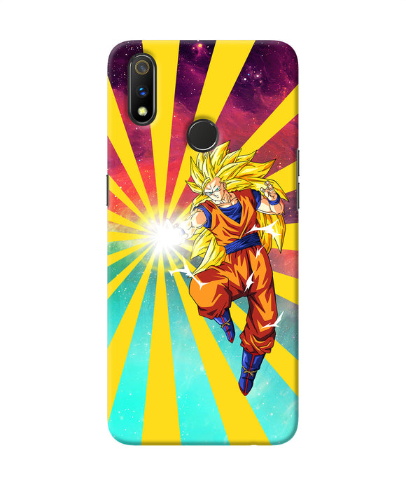 Goku Super Saiyan Realme 3 Pro Back Cover